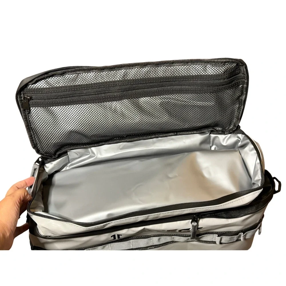 JAYEGT Insulated Soft Cooler Bag Silver Portable Leakproof Kyak Cooler